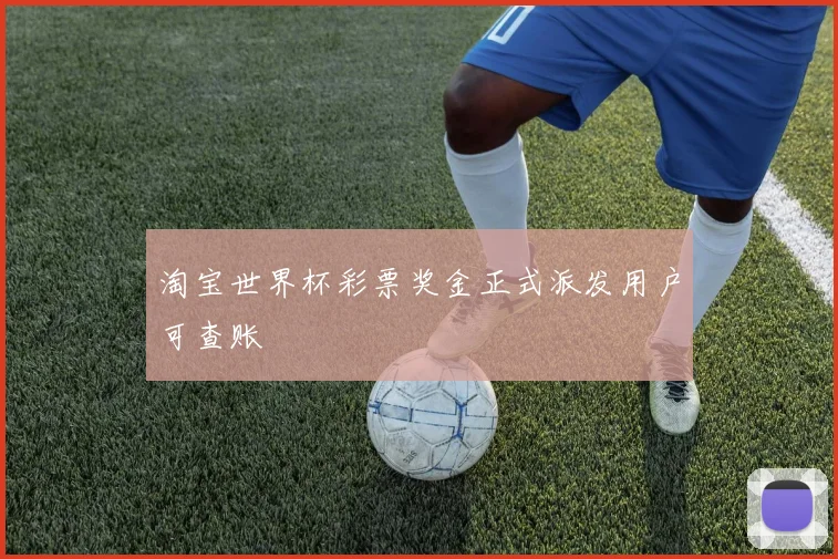 淘宝世界杯彩票奖金正式派发用户可查账